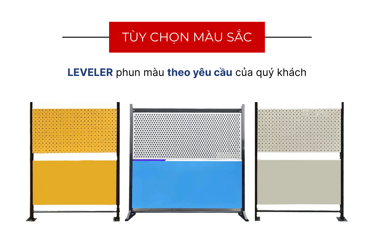 LEVELER đa dạng màu sắc