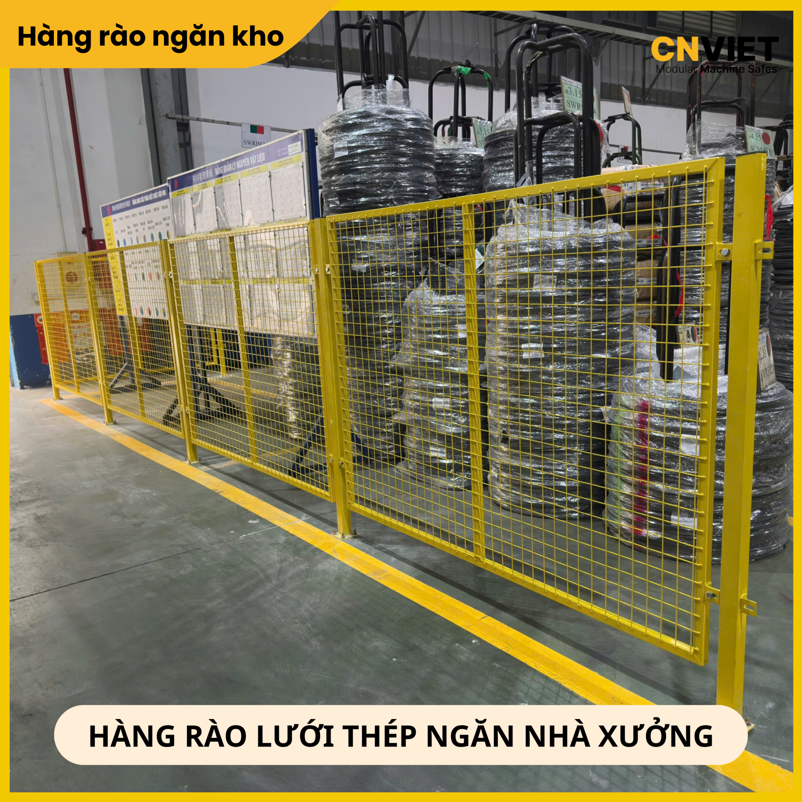 Hàng Rào Ngăn Kho CNV011 - Ảnh 3