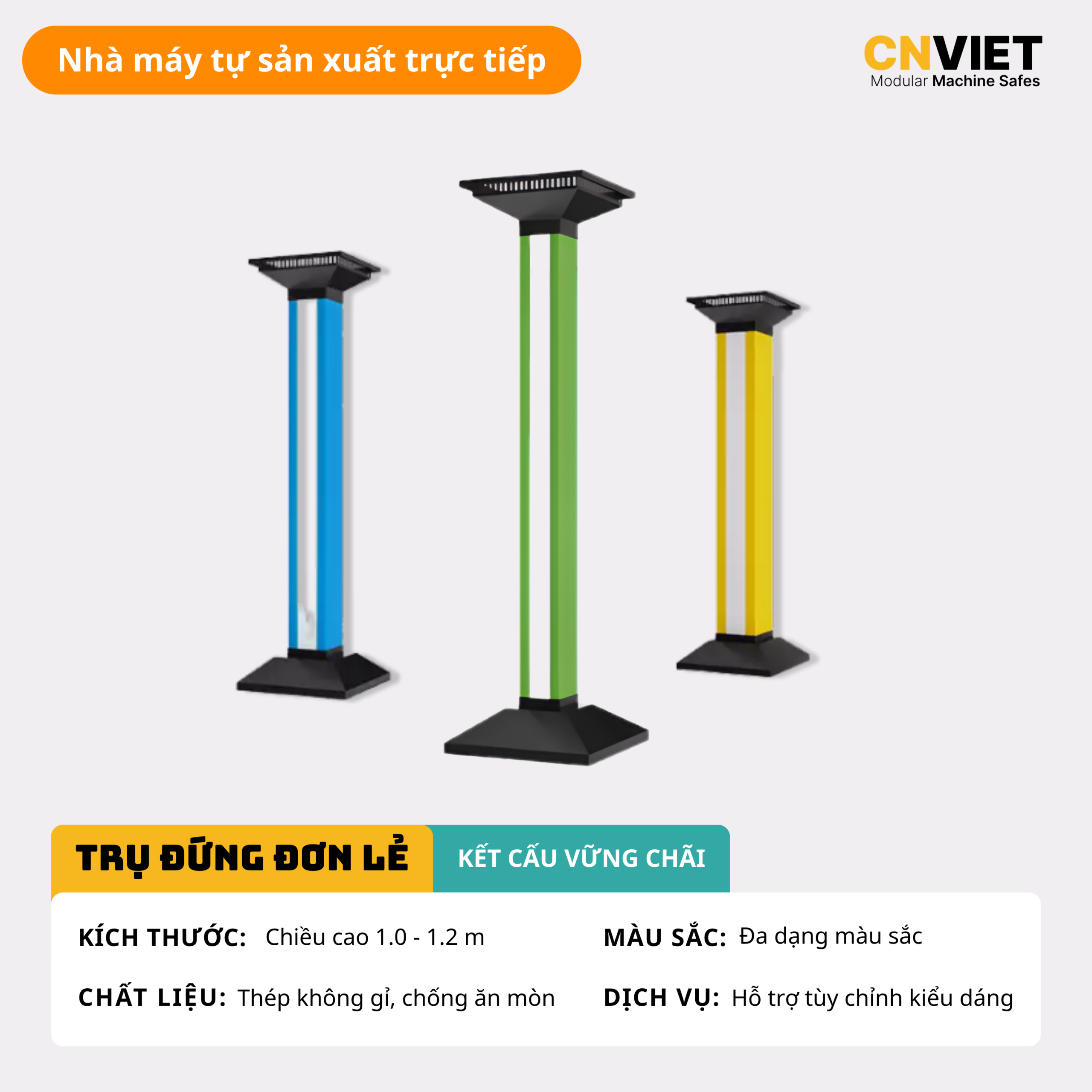 Hàng Rào Ngăn Kho CNV008 - Ảnh 5