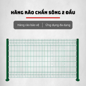 Hàng Rào Lưới Thép Chấn Sóng Đôi