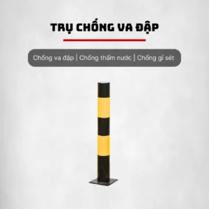 Trụ Chống Va Đập Cửa Kho Bằng Thép